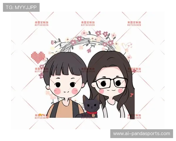 足球明星情侣卡通形象萌趣合照甜蜜瞬间展现爱与激情